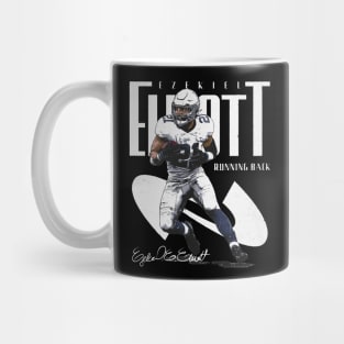 Ezekiel Elliott Dallas Name Position Mug